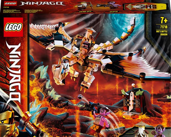 Actual product image LEGO Wu's dangerous dragon (71718, LEGO Ninjago)