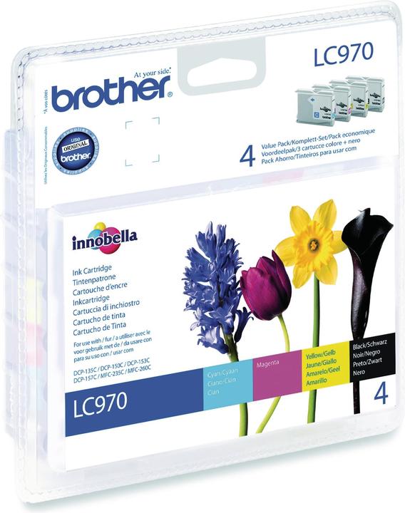 Produktbild Brother LC-970 Value Pack (M, BK, C, Y)