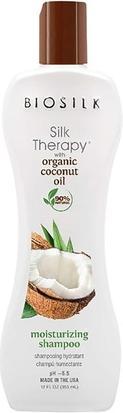 Image du produit BioSilk Silk Therapy Shampooing hydratant à l'huile de coco 355ml (355 ml, Shampoing liquide)