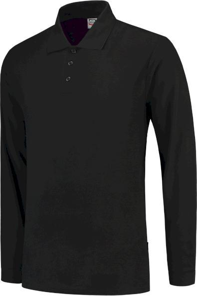 Tricorp 201009DarkGreyXS Poloshirt Lange Mouw (XS)