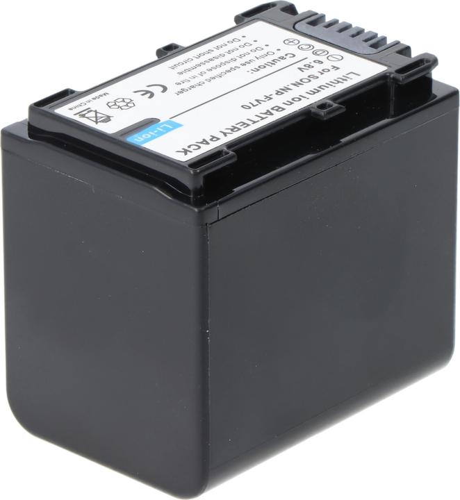 Produktbild AccuCell Akku Sony NP-FV70, V-Serie, NP-FV30, NP-FV40, NP-FV50 (Kamera Akku)