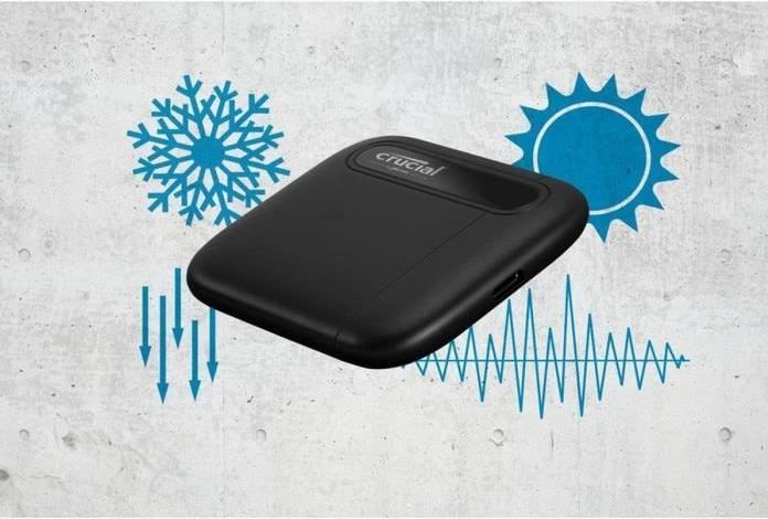 Actual product image Crucial X6 (500 GB)