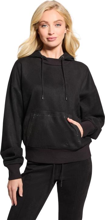 Guess sweatshirt damen hooded scuba (L)