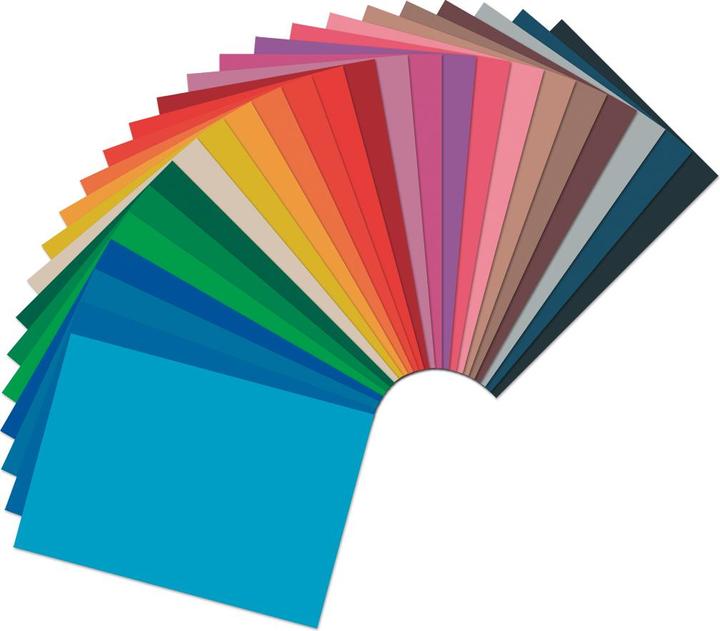 Immagine prodotto MarpaJansen Carta colorata assortita e cartoncino fotografico, 50 fogli (130 g/m², 50 x)