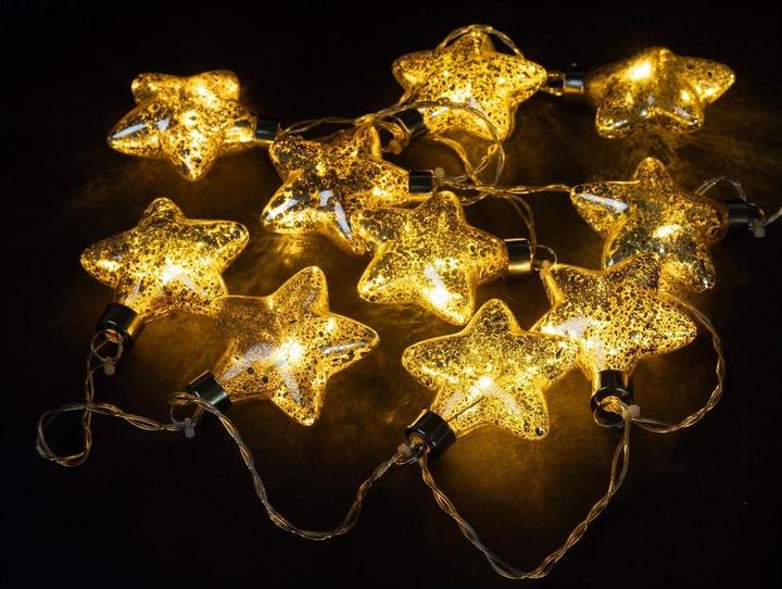 Produktbild Cocon LED-Lichterkette Glasstern, 180 cm (0.06 m)