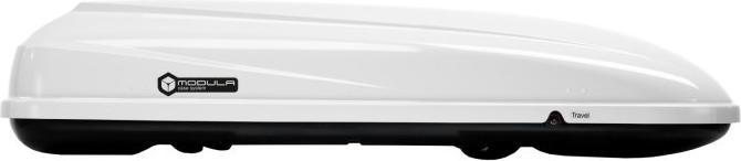 Modula Roof Box Travel 650 litres white glossy (650 l)