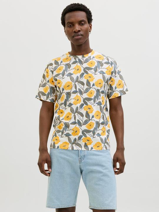 Actual product image Jack & Jones All Over Print Rundhalsausschnitt T-shirt T-shirt (M)
