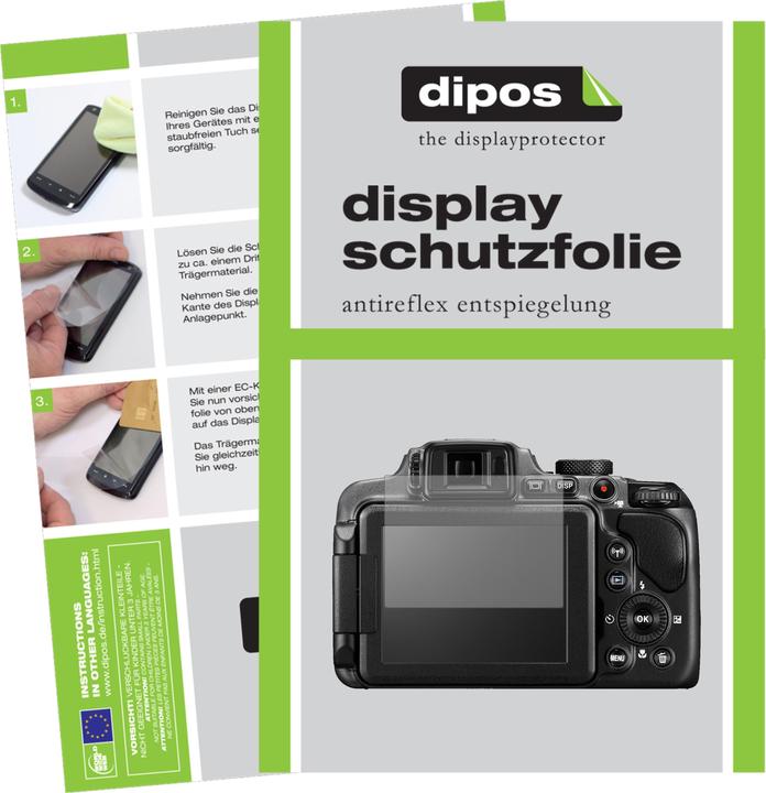 Image du produit Dipos Film de Protection d’écran Anti-reflet (Protecteur d'écran, Coolpix B600)