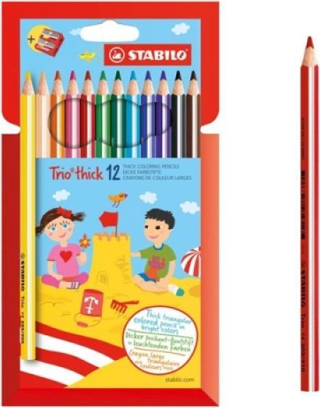 Immagine prodotto STABILO trio di spessore (Multicolore, 12 x)