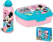 Actual product image Procos Disney Minnie Mermaid sandwich box + aluminum k
