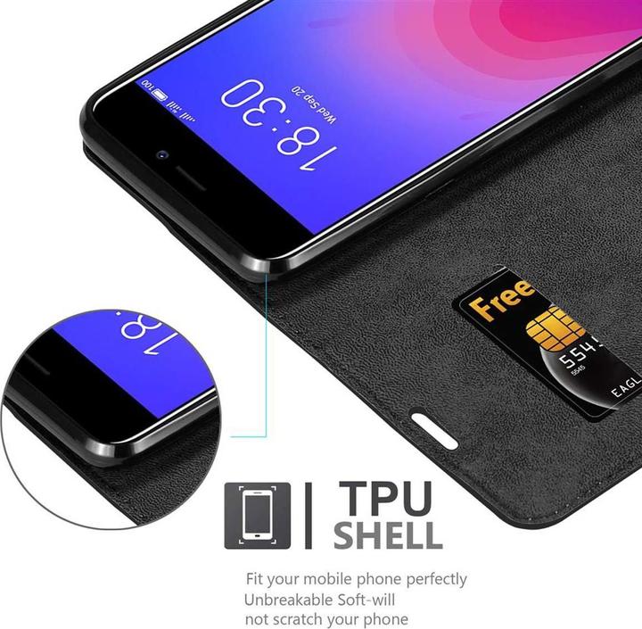 Immagine prodotto Cadorabo Copertina magnetica invisibile del libro (Meizu M6)