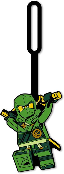 Actual product image LEGO Ninjago silicon Bag Tag - Lloyd 9 cm (Locks & Trailers)
