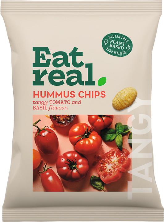 Eat Real ER Hummus Chips Tomato Basil 110g (110 g)