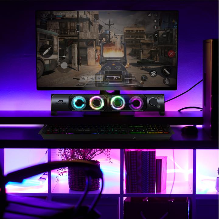 Image du produit Advance Soundphonic 2.0 RGB ADV-SPEAKER-RGB