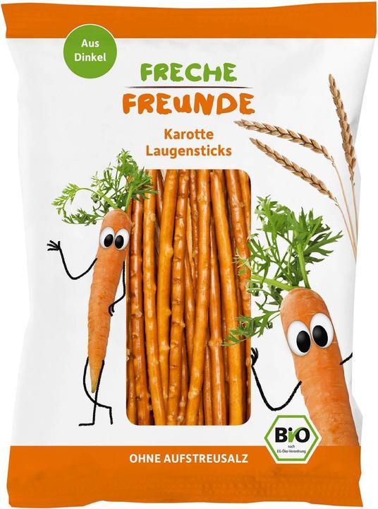 Produktbild Freche Freunde Laugensticks Karotte (75 g)