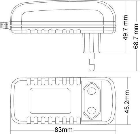 Image du produit Alpha Elettronica KD2011/28IN Adaptateur secteur