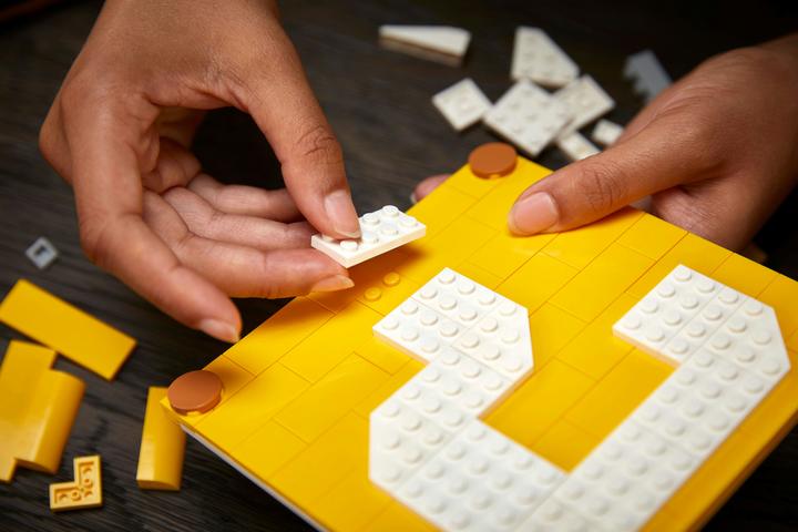 Produktbild LEGO Fragezeichen-Block aus Super Mario 64 (71395, LEGO Seltene Sets, LEGO Super Mario)