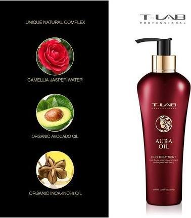 Actual product image T-Lab Professional Aura Oil Duo Treatment (300 ml)
