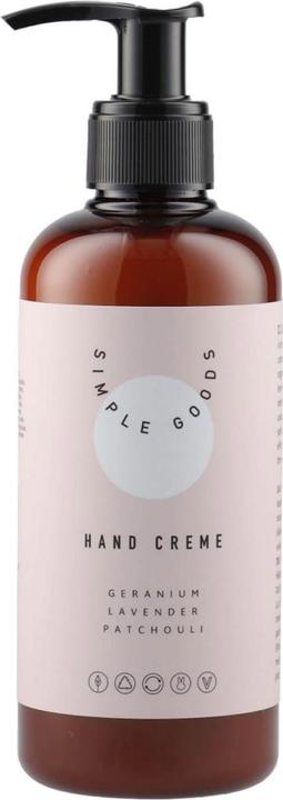 Actual product image Simple Goods - Hand Cream Geranium Lavender Patchouli (250 ml)