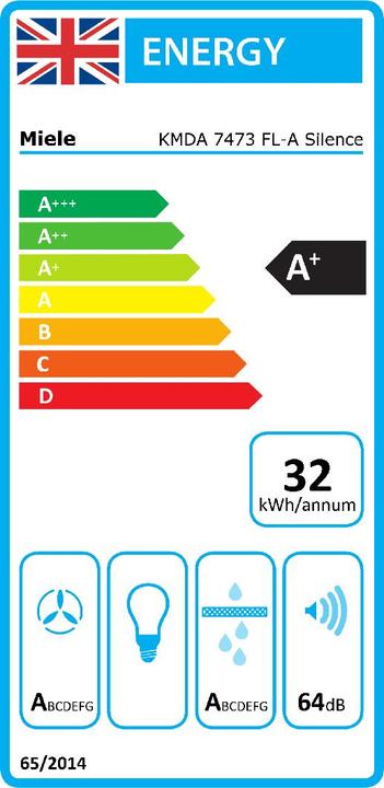 Energie-Label Miele KMDA 7473 FL-A