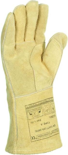 Produktbild Weldas Schweisserhandschuhe Bucktan Grösse XXL (10,5) gelb EN 388, EN 12477, EN 1149-2 (10.5)