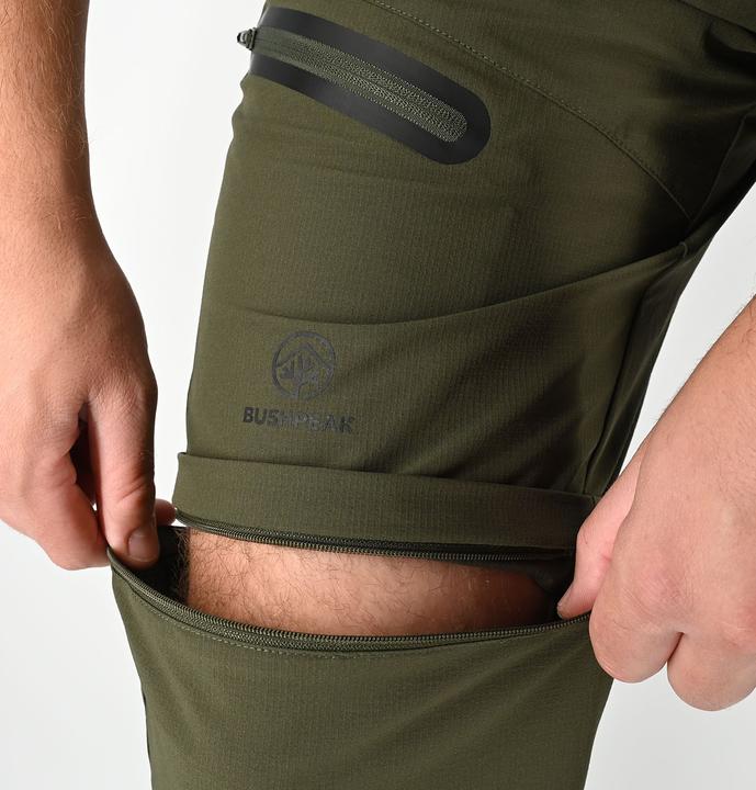 Actual product image Bushpeak Zip-off hiking trousers (Frequency band 38 (2600 MHz))