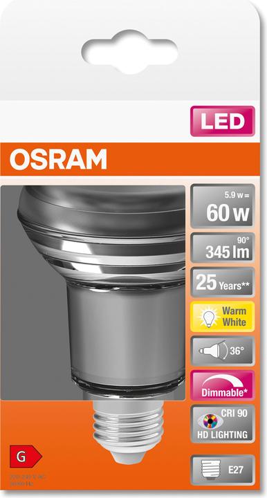 Immagine prodotto Osram Stella R80 (E27, 60 W, 345 lm, 1 x, G)