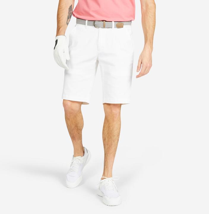 Inesis Herren Golf Bermuda Shorts Baumwolle - MW500 weiss (XXL)