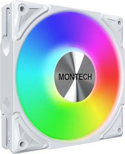 Actual product image Montech METAL PRO 12 ARGB (W) (120 mm, 1 x)