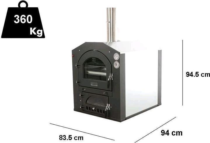 Produktbild INC80X54V EinbauHolzofen