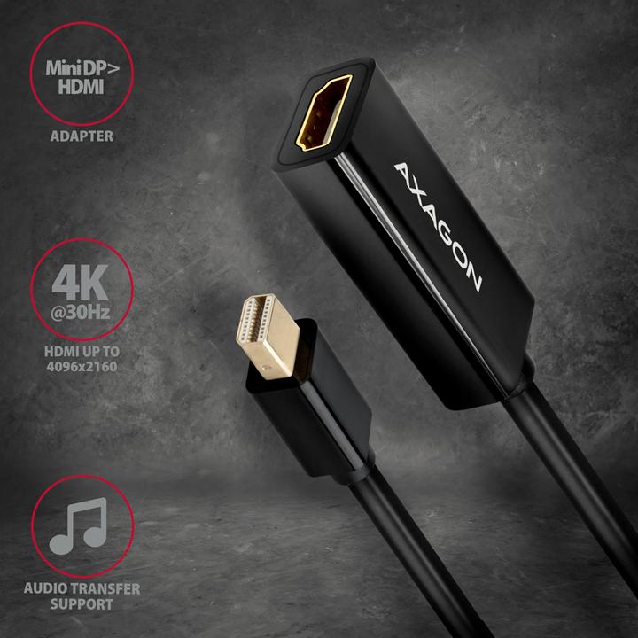 Produktbild Axagon RVDM-HI14N (Mini DP, 1.20 cm)