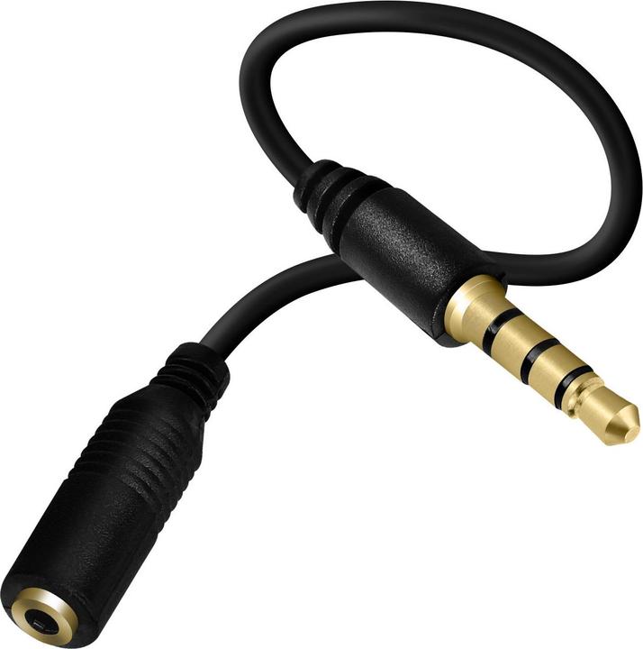 Produktbild Avizar Audio-Adapter 3.5mm Klinkenstecker (0.09 m, 3.5mm Klinke (AUX))