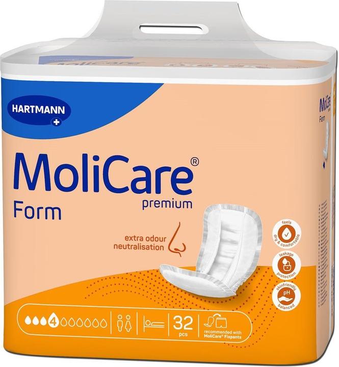 Actual product image MoliCare Form normal plus incontinence pad (30 x, Regular)