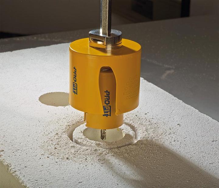 Actual product image Konjac Sponge Pro multi-purpose hole saw 32 - 210 mm working length 152 mm (80 millimetres)