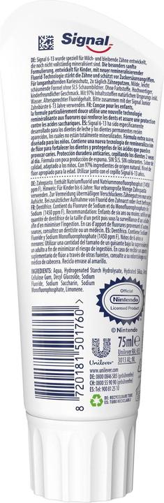 Immagine prodotto Signal ZP Junior Menta Mite 12x 75ml (75 ml)
