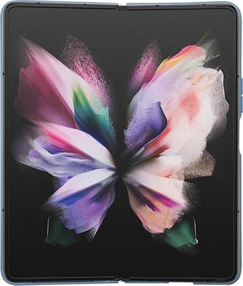 Immagine prodotto Guess Custodia Triangolo 4G Logo in metallo per F946B Samsung Galaxy Z Fold5 - blu (Samsung Galaxy Z Fold5)