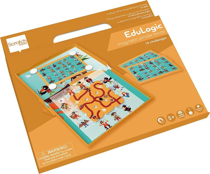 Produktbild Scratch Lern Magnetspiele Labyrinth Piraten (Deutsch)