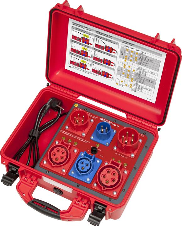 Benning Messadapter MA3 passive Prüfung (CAT II 300V)