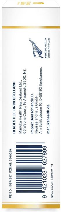 Nutritional values and ingredients Manuka Health MGO 400+ Manuka Lutschbonbons (1 Piece)