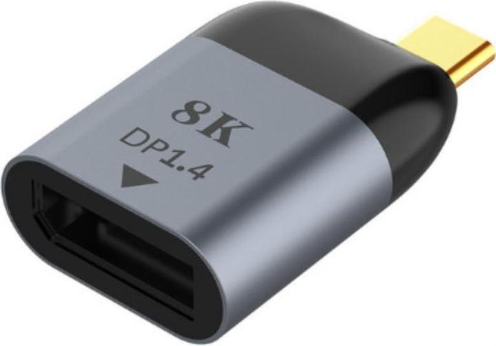 Produktbild Hermex USB-C zu DisplayPort DP 8K Converter Umwandler Adapter (m/w) (USB Typ-C, 2.40 cm)