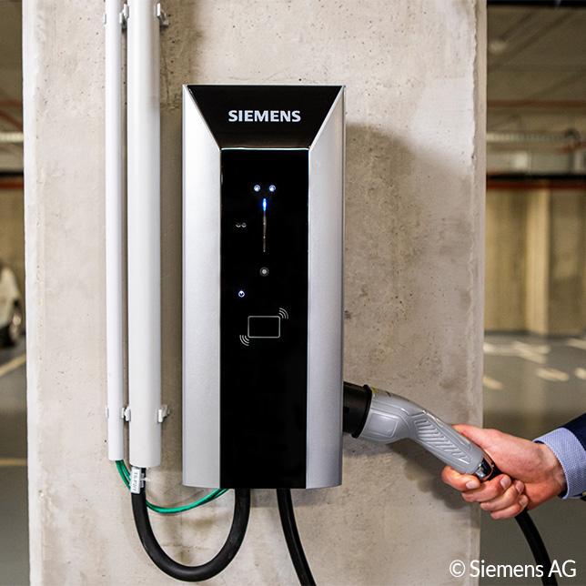 Produktbild Siemens 8EM1310-3EJ04-0GA0 Wallbox VersiCharge Gen3 (22 kW)