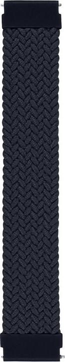 Produktbild Cover-Discount 22mm Nylon Armband Loop schwarz (22 mm, Silikon)