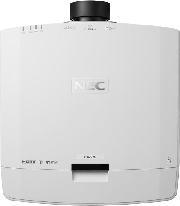 Image du produit NEC PA653U, sans objectif (WUXGA, 6500 lm, 1.46 - 3.02:1)