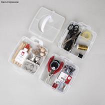 Produktbild Rayher Sortierbox mit Tragegriff, 3x6 Fche