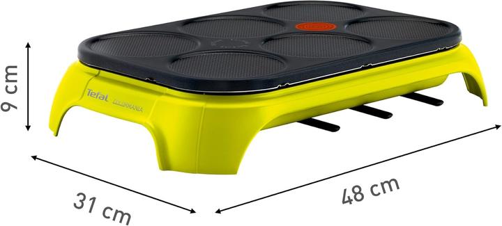 Image du produit Tefal Crêpes party Colormania - Grillplaat - 6 personnes