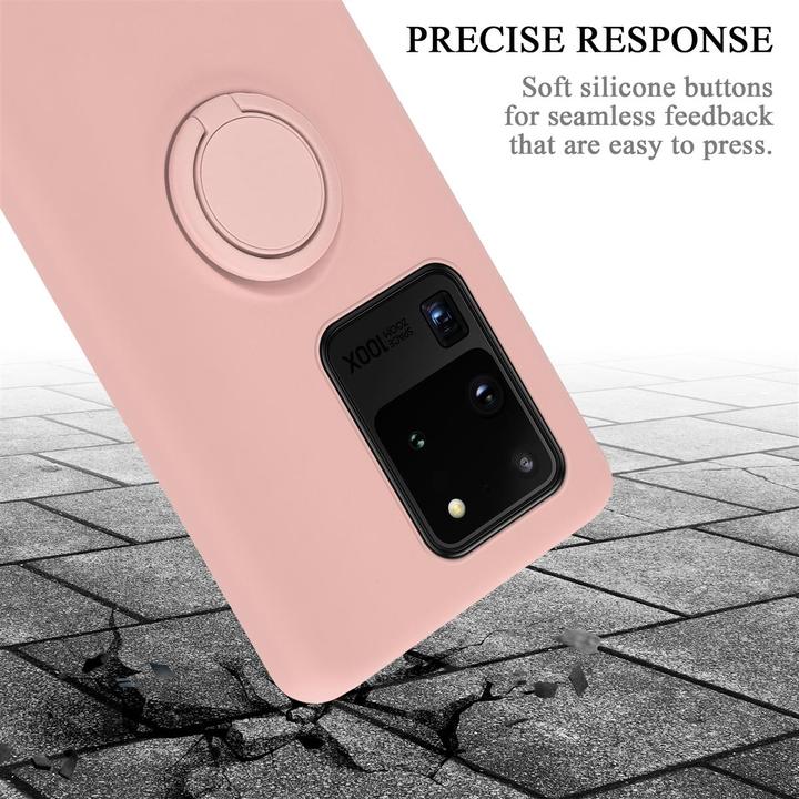 Immagine prodotto Cadorabo Custodia in silicone TPU Liquid Ring Cover (Samsung Galaxy S20 Ultra)