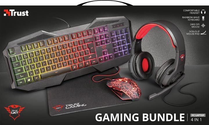 Produktbild Trust GXT 788RW 4-in-1 Gaming Bundle (DE, Kabelgebunden)