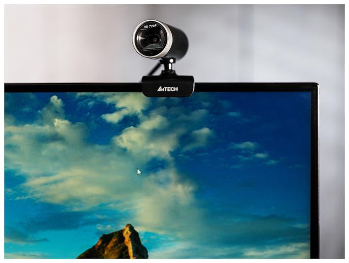 Actual product image A4Tech PK-910P - 1280 x 720 pixels - 30 fps - USB 2.0 - Black - Gray - Clip - Windows (0.90 Mpx)
