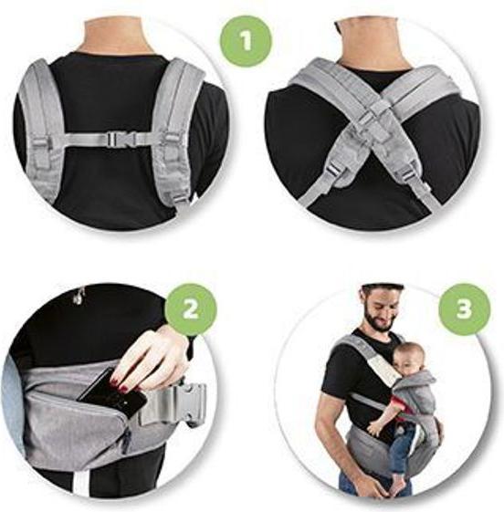 Actual product image Chicco hip seat