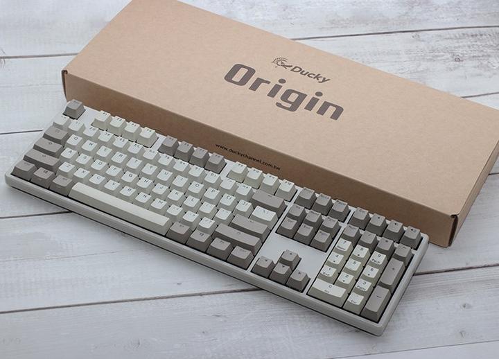 Image du produit Ducky Clavier de jeu Origin Vintage, Cherry MX-Speed-Silver (US) (US, Filaire)